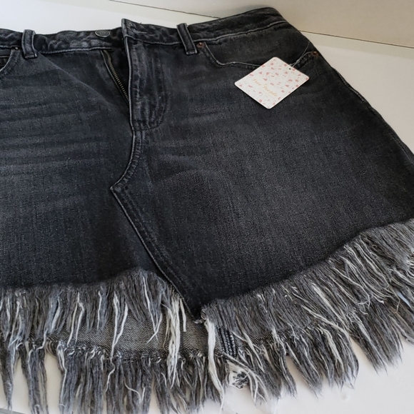 Free People Dresses & Skirts - Free People Skirt Denim Mini RV $68